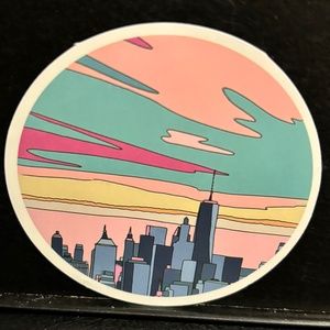SUNRISE/ SUNET CITY VIEW STICKER